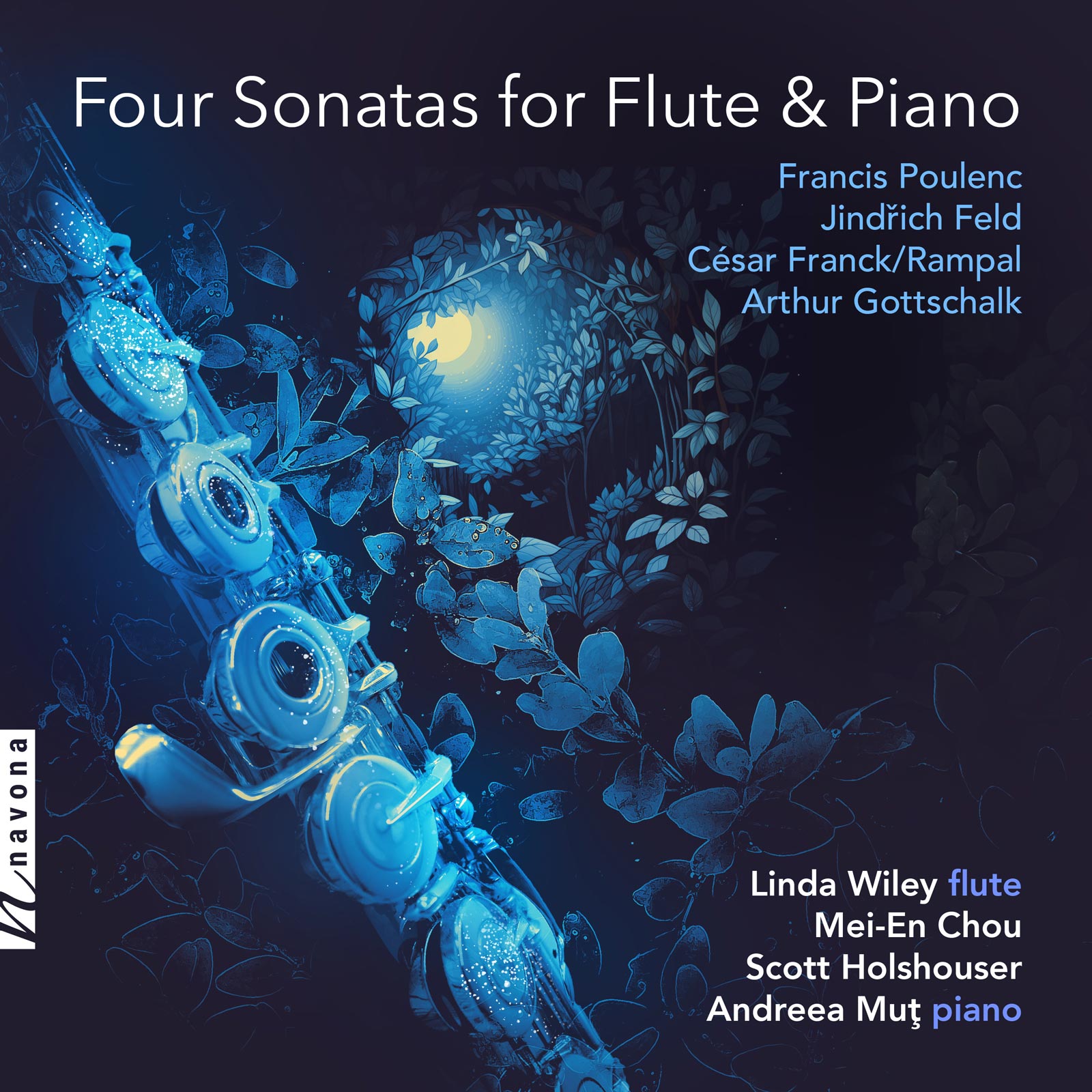 Four Sonatas for Flute and Piano – Album Cover